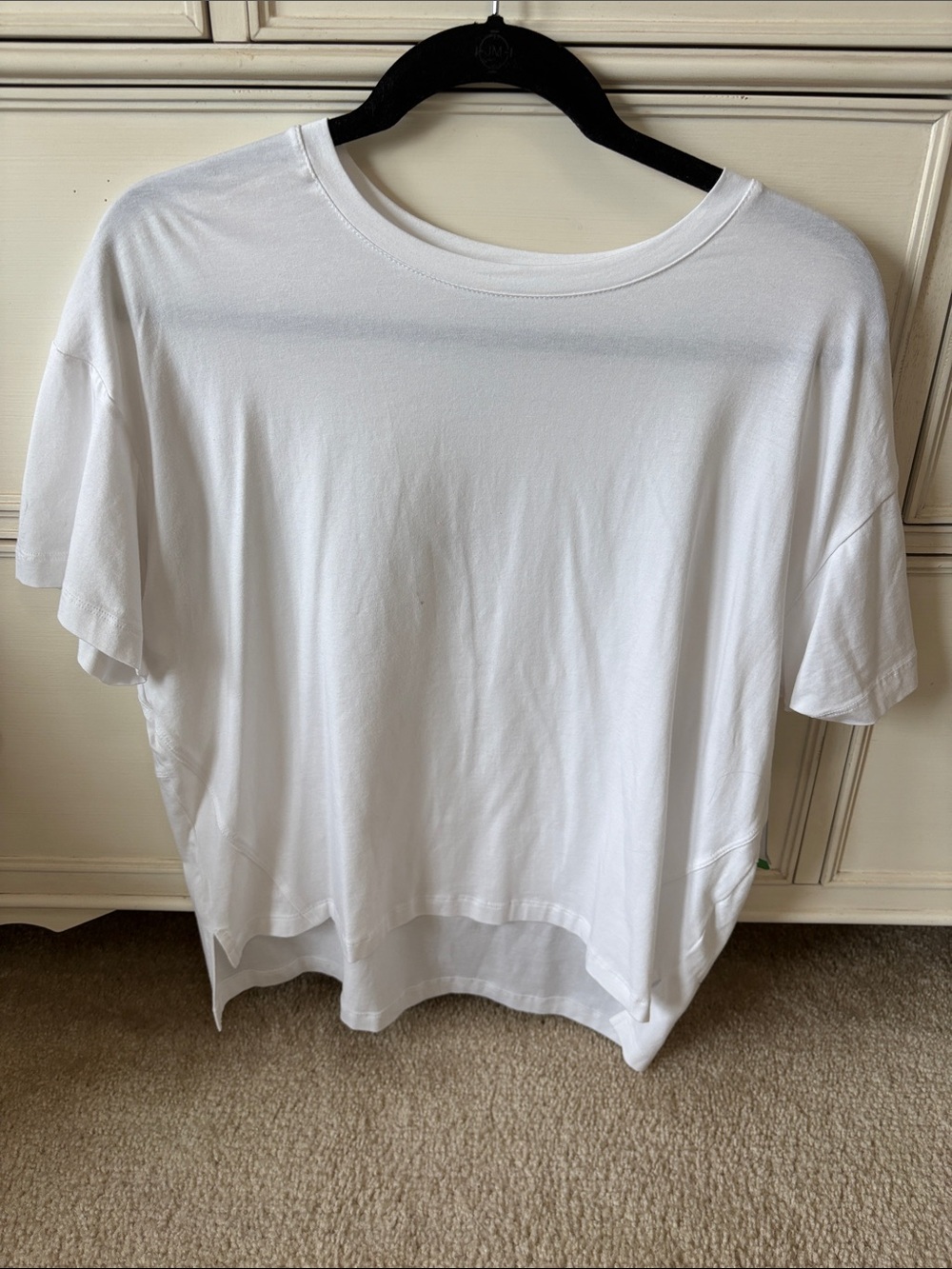 NWT Everyday Relaxed White Short Sleeve Tee